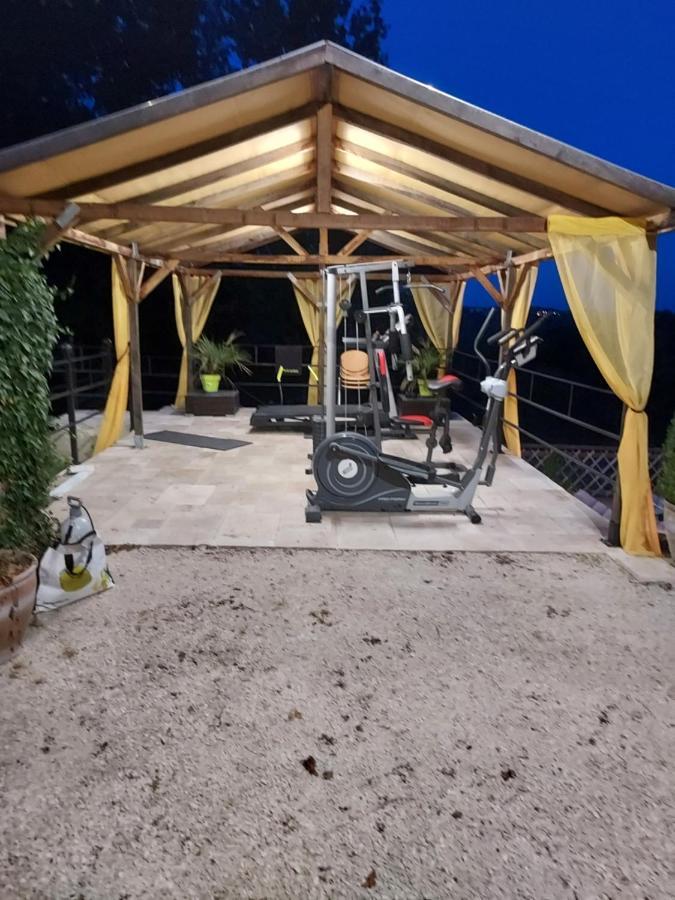 Rivaux Vila Avec, Piscine, Tennis.ヴィラ エクステリア 写真
